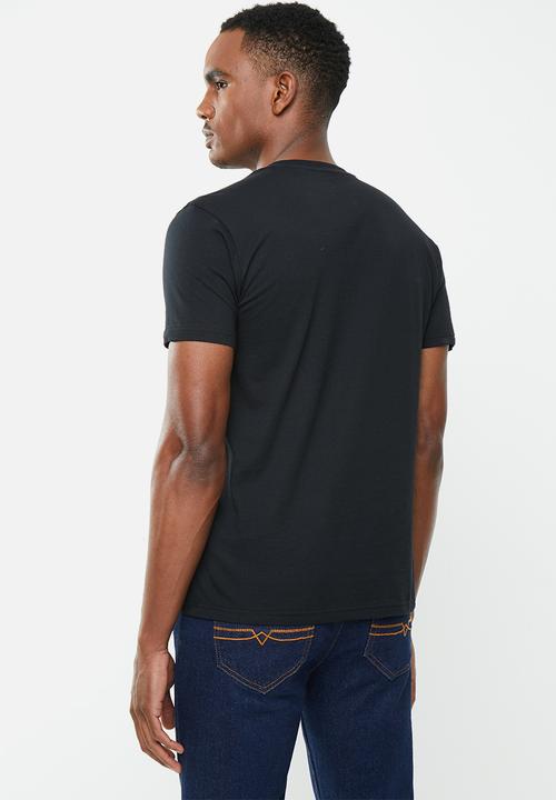 POLO - Crew neck tee - black
