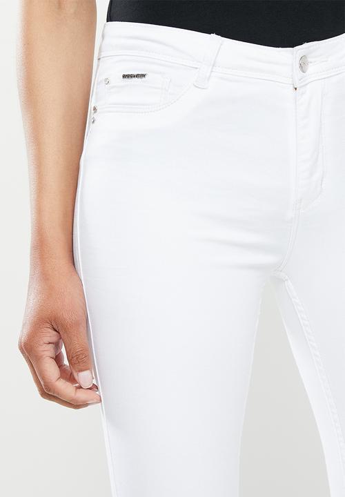 SISSY BOY - Stretch denim axel  skinny - white