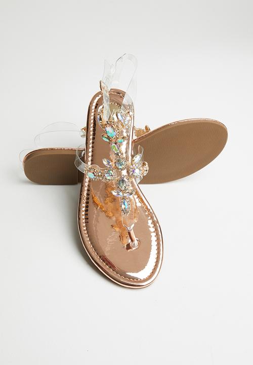 Footwork - Mistique sandal - rose gold
