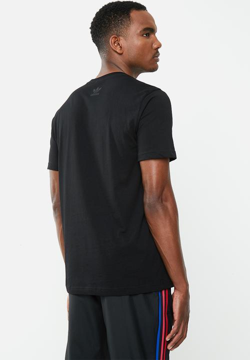adidas Originals - 3d Trefoil short sleeve tee - black