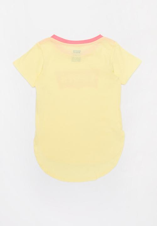 Levi’s® - Tulip hem top - yellow & pink
