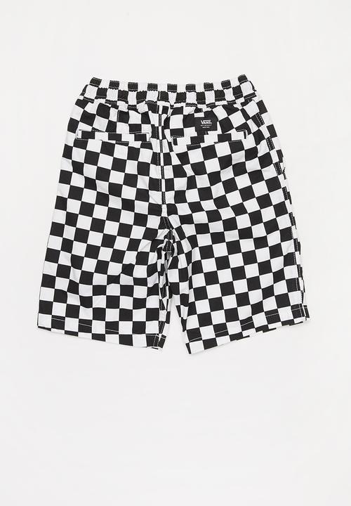 Vans - Range short 17” boys  -  checkerboard