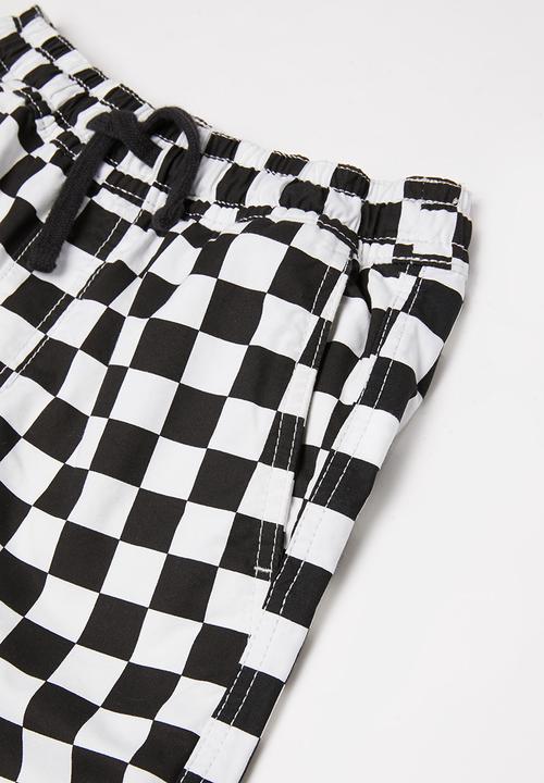Vans - Range short 17” boys  -  checkerboard