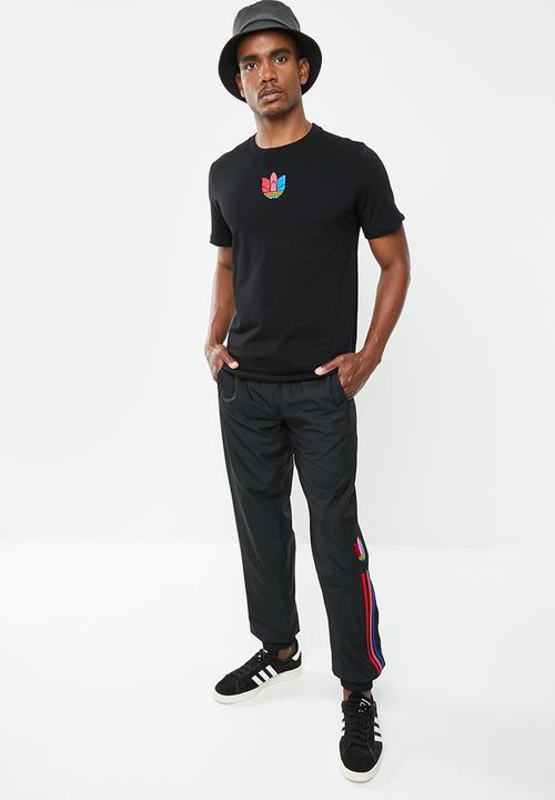 adidas Originals - 3D 3 stripe trackpants - black