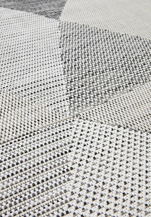 Hertex Haus - Prisms outdoor rug - boulder