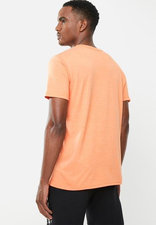 Holmes Bro's - Label tee - orange melange