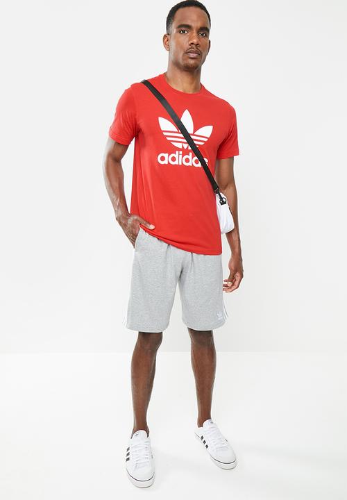 adidas Originals - 3-Stripe shorts - grey