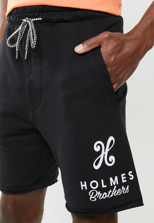 Holmes Bro's - Holmes label short - black