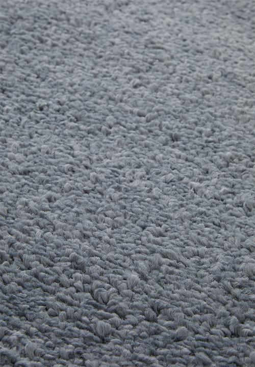 Fotakis - Royal nomadic shaggy rug - plain smokey blue