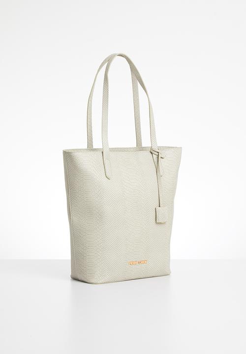 Pierre Cardin - Lia croc shopper - grey