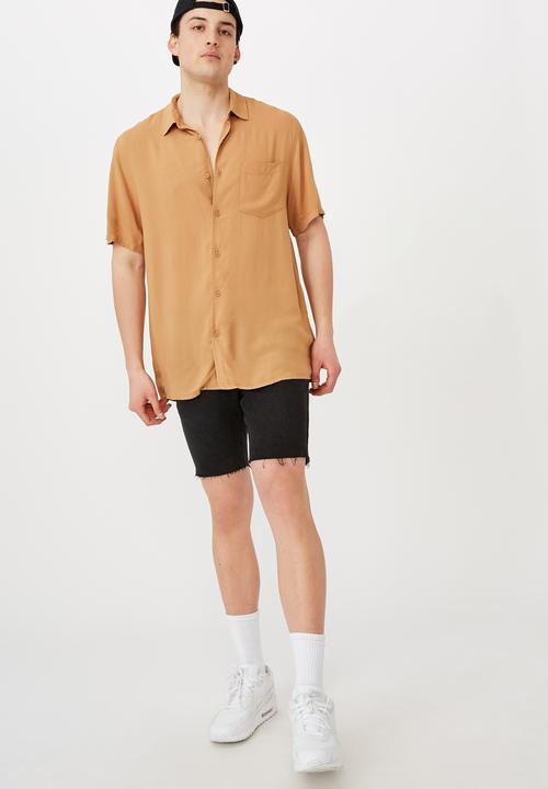 Factorie - Resort shirt - pale gold