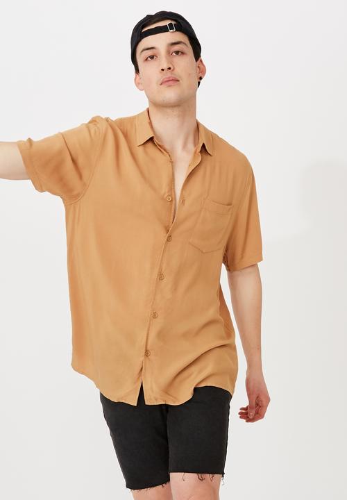 Factorie - Resort shirt - pale gold