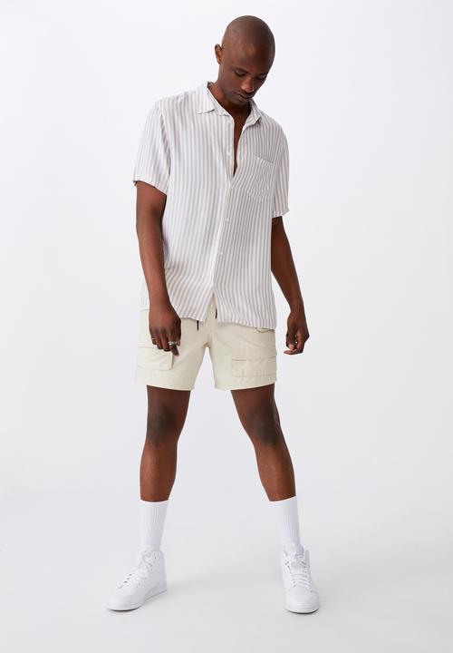 Factorie - Resort shirt - desert stripe