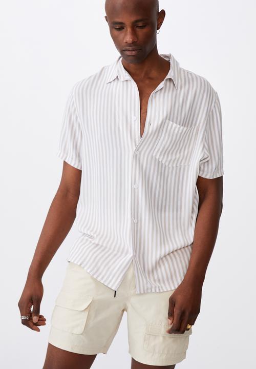 Factorie - Resort shirt - desert stripe