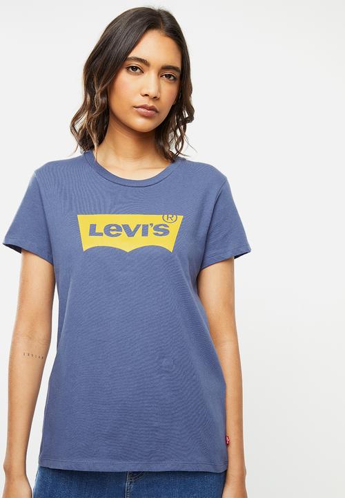 Levi’s® - The perfect tee batwing  - blue indigo