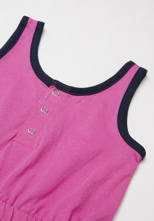 Converse - Converse girls chuck patch romper - purple