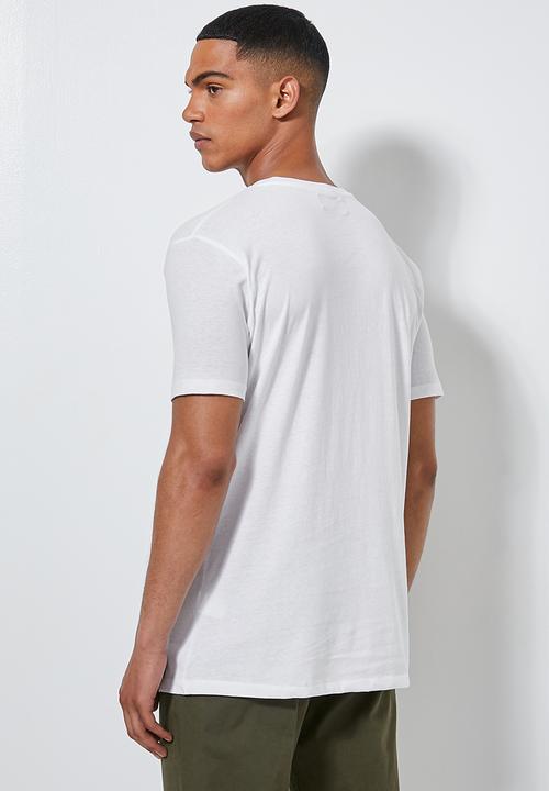 Superbalist - 2 Pack Dylan crew neck pocket tee - black & white 