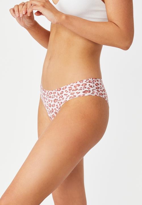 Cotton On - The invisible bikini brief - lounge leopard