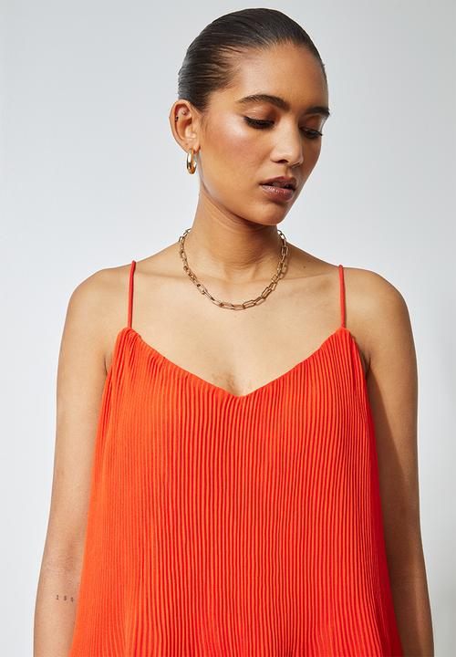 Superbalist - Pleated cami - orange