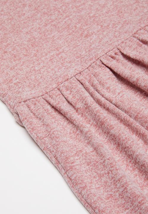 Superbalist - Back button detail dress - pink
