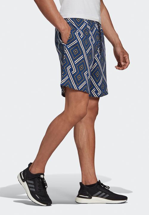 adidas Performance - All over print shorts - multi
