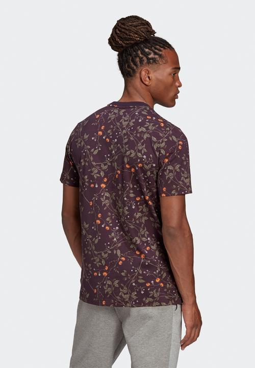 adidas Performance - Must have gfx short sleeve tee - purple