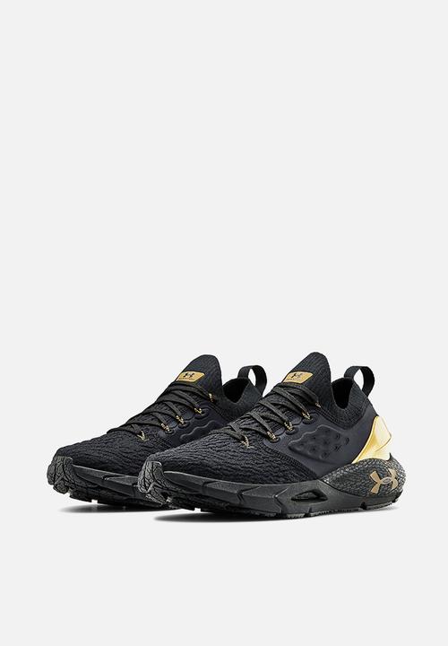 Under Armour - Ua hovr phantom 2 mtlc - black / black / metallic gold luster