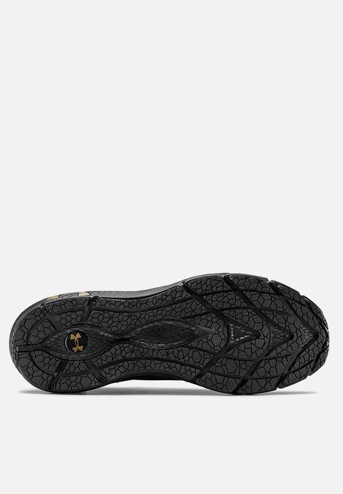 Under Armour - Ua hovr phantom 2 mtlc - black / black / metallic gold luster