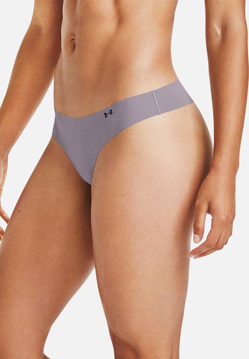 Under Armour - Ps thong 3 pack- purple and black