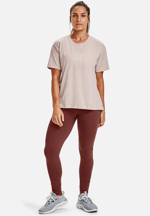 Under Armour - Live fashion graphic tee - pink