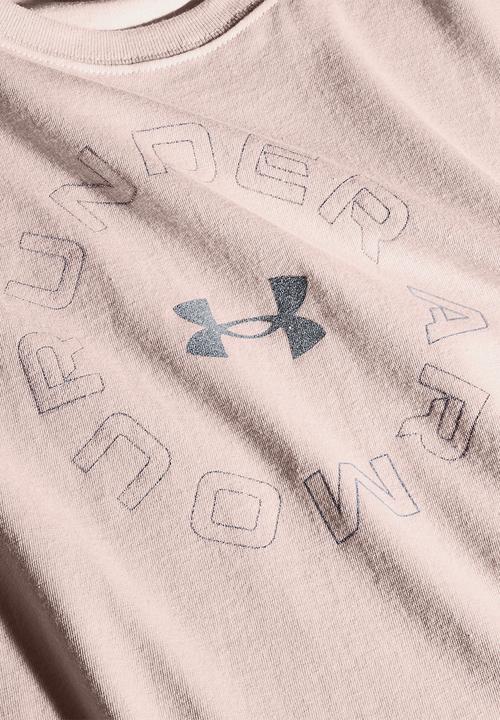 Under Armour - Live fashion graphic tee - pink