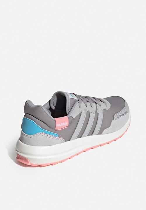 adidas Originals - Retrorun - light granite/grey two/bright cyan 