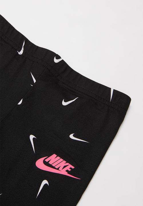 Nike - Nkg nsw swooshfetti legging - black