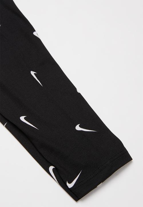 Nike - Nkg nsw swooshfetti legging - black