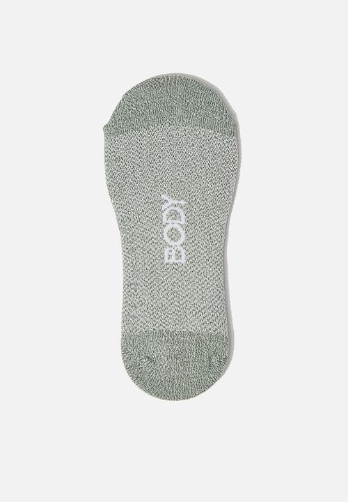 Cotton On - Fresh mesh invisible sock - khaki