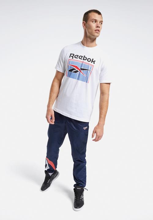 Reebok - Tennis court short sleeve tee - white