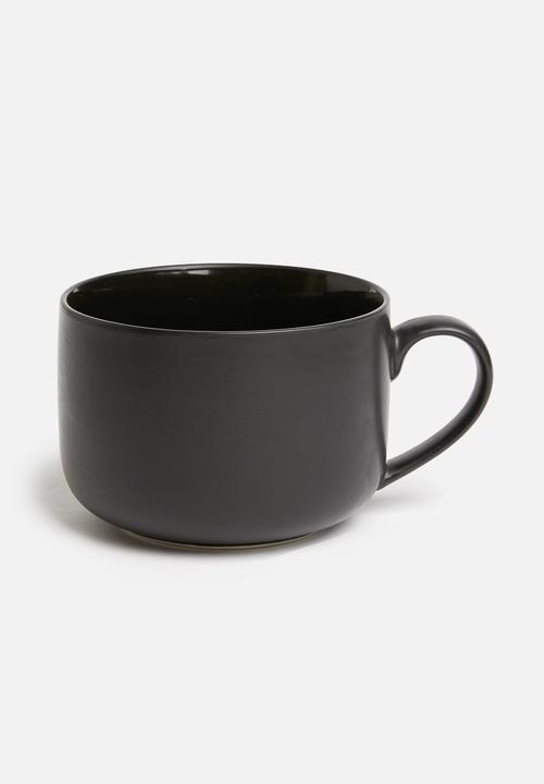 Sixth Floor - Mia mug set of 2 - black