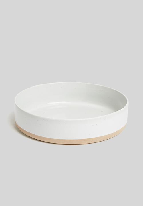 Sixth Floor - Step tapas bowl set of 4 - white & natural