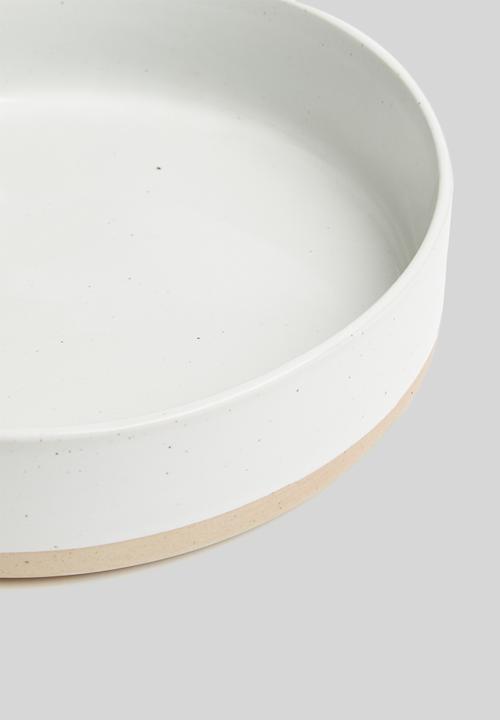 Sixth Floor - Step tapas bowl set of 4 - white & natural