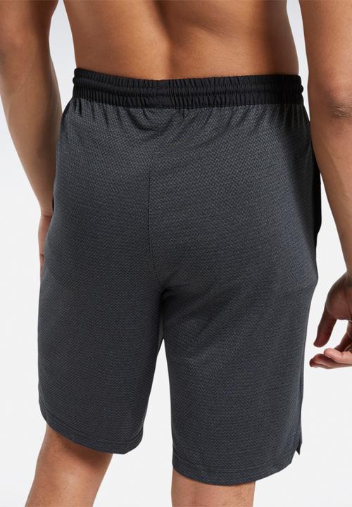 Reebok - Wor mel knit shorts - black