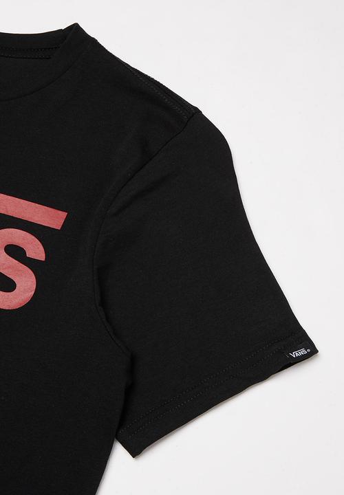 Vans - Vans classic boys - black & red 