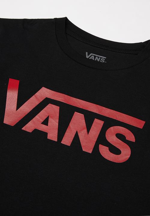 Vans - Vans classic boys - black & red 