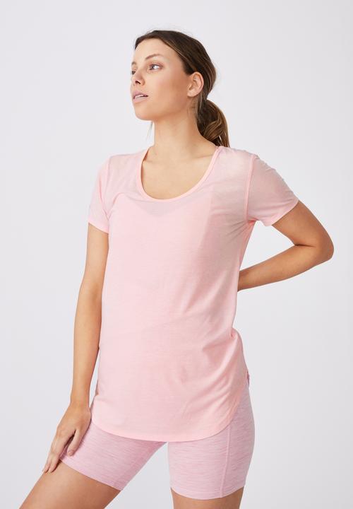 Cotton On - Gym T-shirt - pink