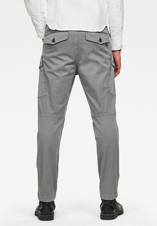 G-STAR - Roxic straight tapered cargo pant - grey