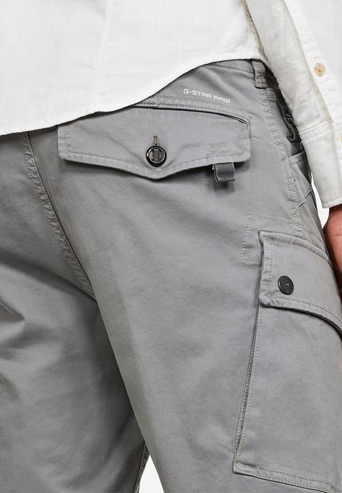 G-STAR - Roxic straight tapered cargo pant - grey