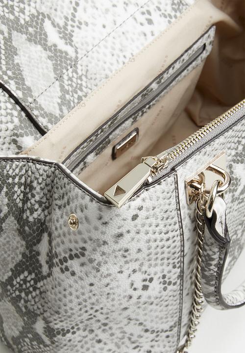 GUESS - Holly status carryall - white & grey