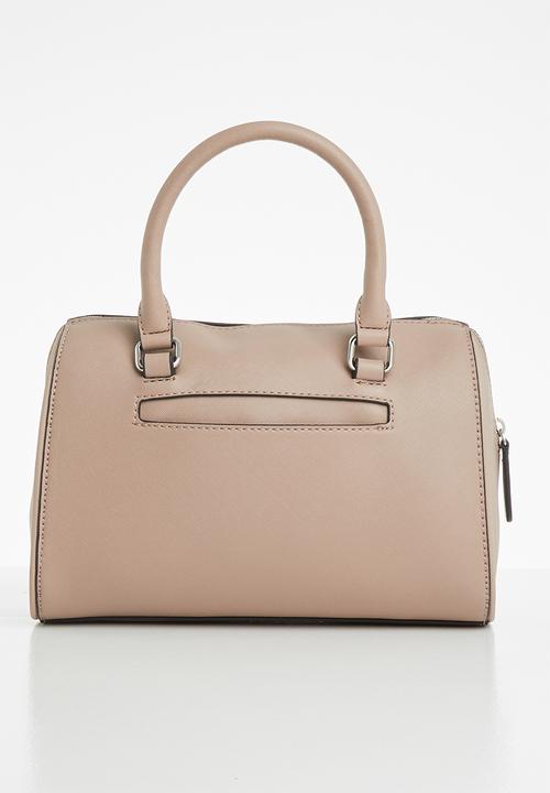 GUESS - Thornton box satchel - mauve