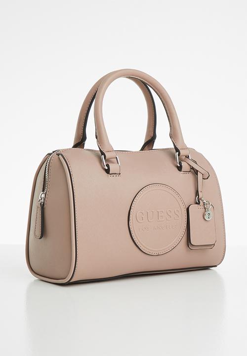 GUESS - Thornton box satchel - mauve