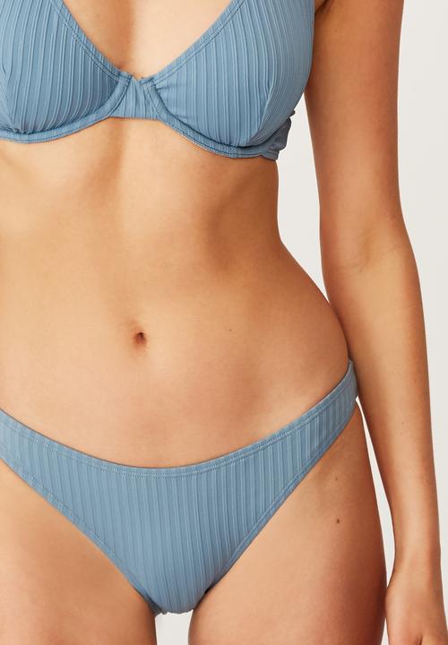 Cotton On - Full bikini bottom - bluestone 