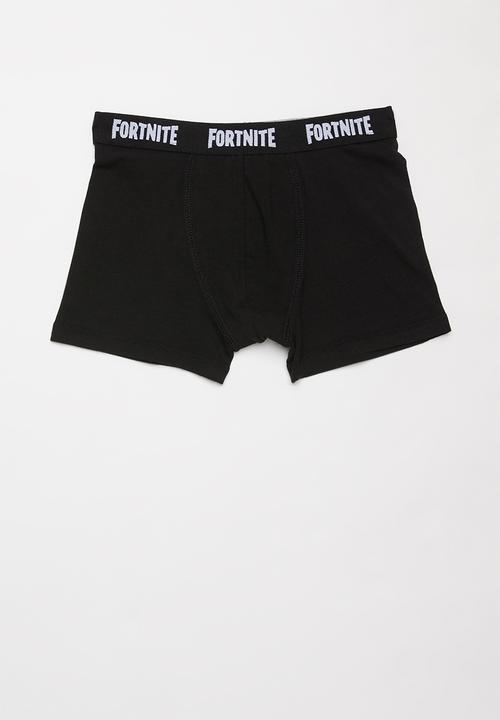 Name It - Fortnite 2 pack boxer briefs - black